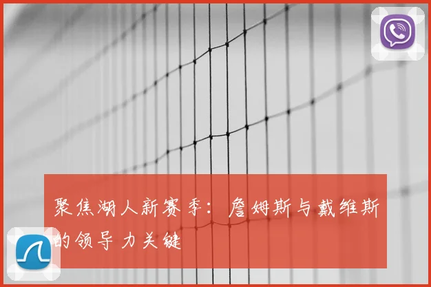 聚焦湖人新赛季：詹姆斯与戴维斯的领导力关键